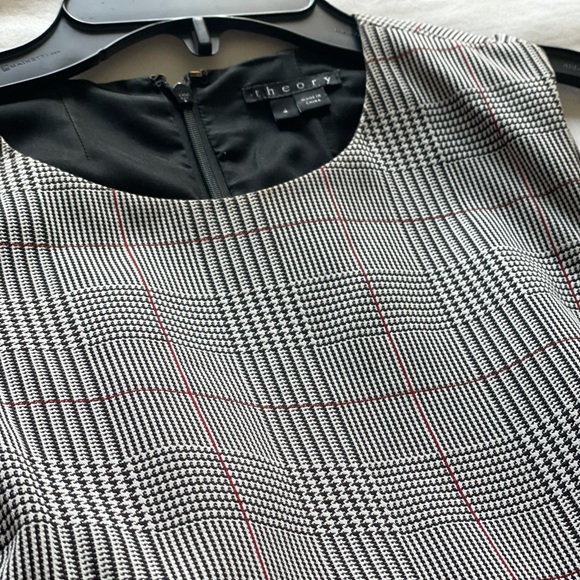 Theory Raneid Brant Check Dress - Picture 4 of 4